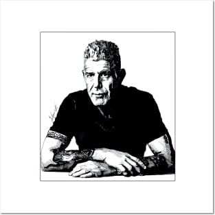 Anthony Bourdain Posters and Art